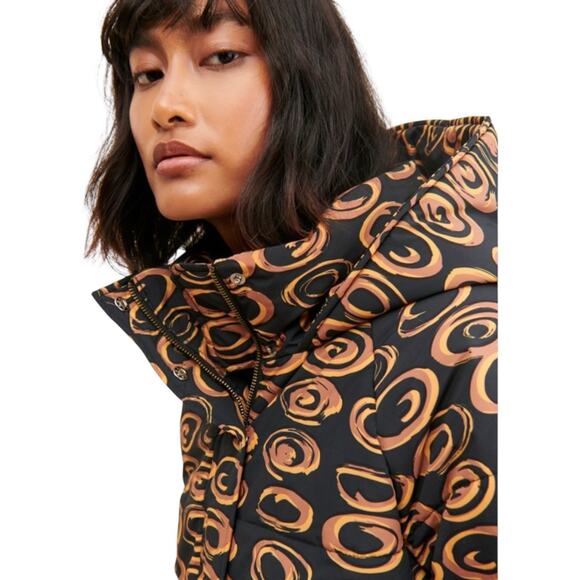 Find Me Now x Free People Nova Puffer Jacket Coat Size S/M - Picture 8 of 15